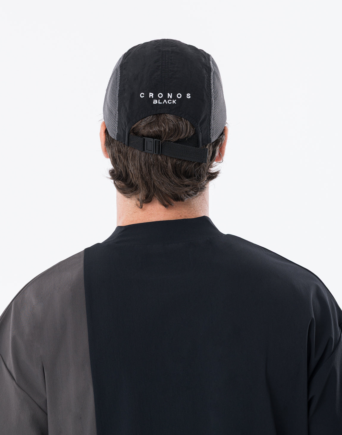 CRONOS BLACK STREAMLINE CAP【BLACK】