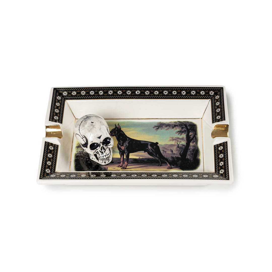 Neighborhood Square Incense Tray | Black