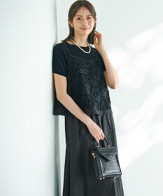 好評につき追加生産/洗える】リボンエンブロイダリー キャミソール