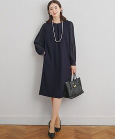 セットアップ対応/洗える】トリアセダブルジョーゼット シフォン