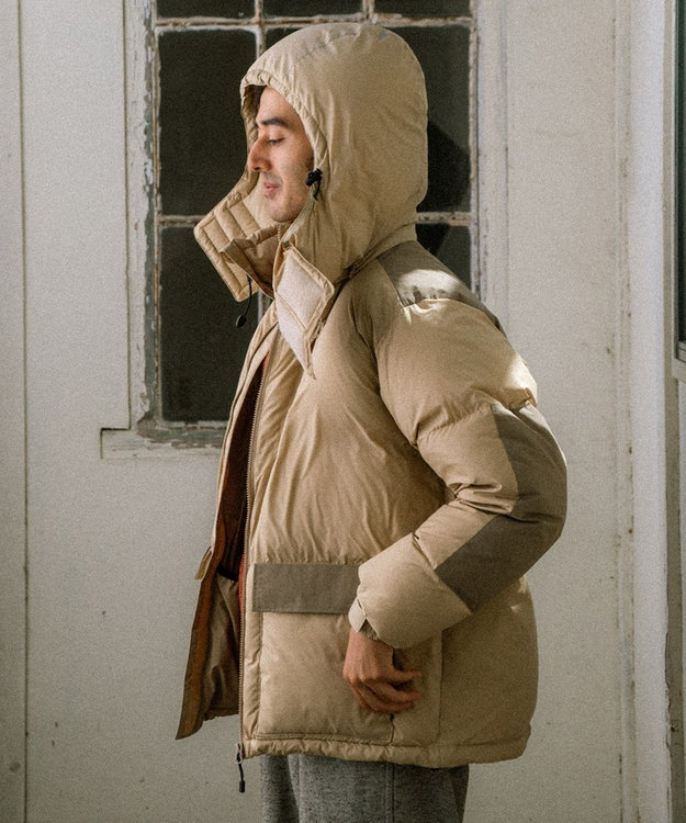 日本製/高品質ダウン】BOX DOWN JACKET ダウンジャケット / KWD