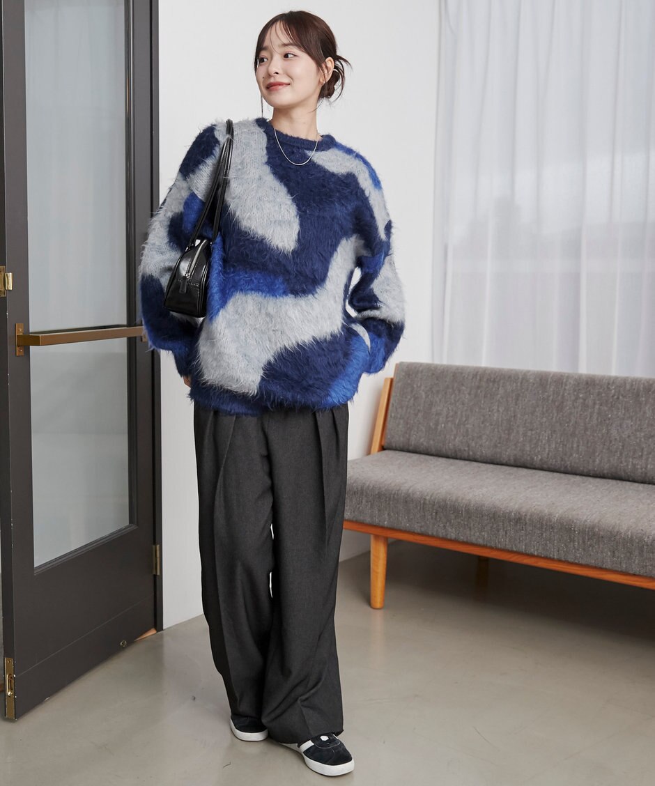 NEW ITEM】マーブルシャギーニット | ONWARD CROSSET | ファッション