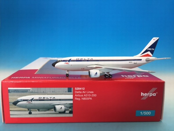 528412 Herpa CLUB MODEL Delta / デルタ航空 o/c A310-200 N805PA 1