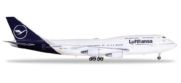 559485 Herpa Lufthansa / ルフトハンザドイツ航空 B747-400 D-ABVM