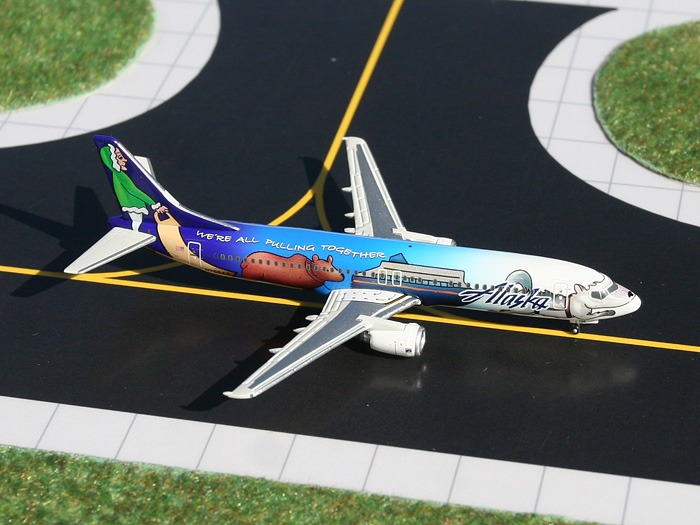 GJ70944 GEMINI JETS Alaska / アラスカ航空 B737-400 Spirit of