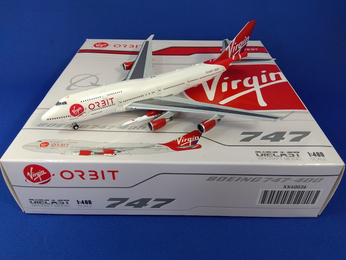XX40036 JCWING Virgin ORBIT / ヴァージン・オービット B747-400