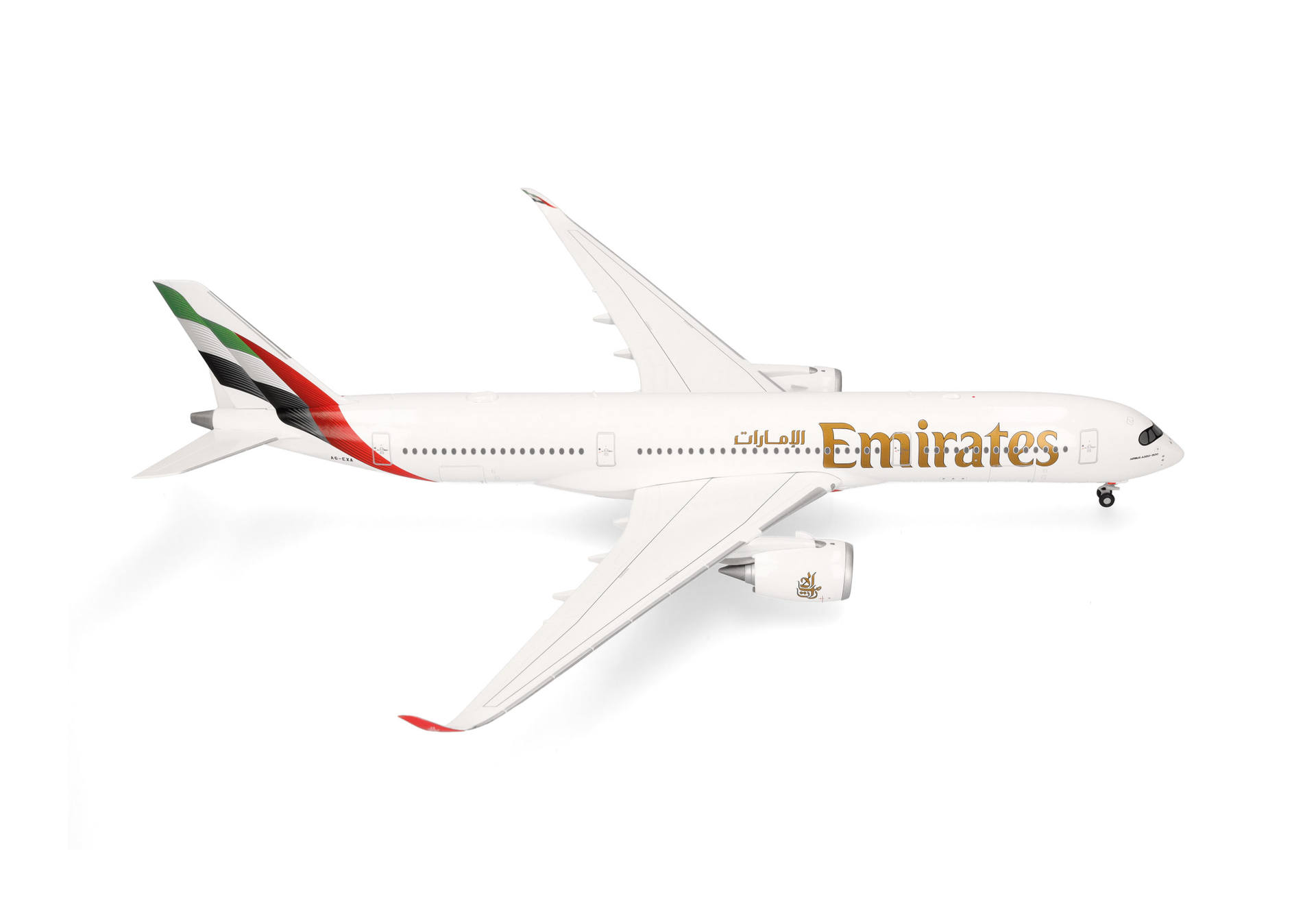 573375 Herpa Emirates / エミレーツ航空 A350-900 A6-EXA 1:200 予約
