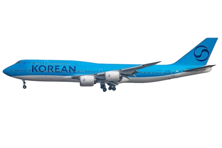 大韓航空 Planetags ボーイング747-400 Korean Air Boeing 747
