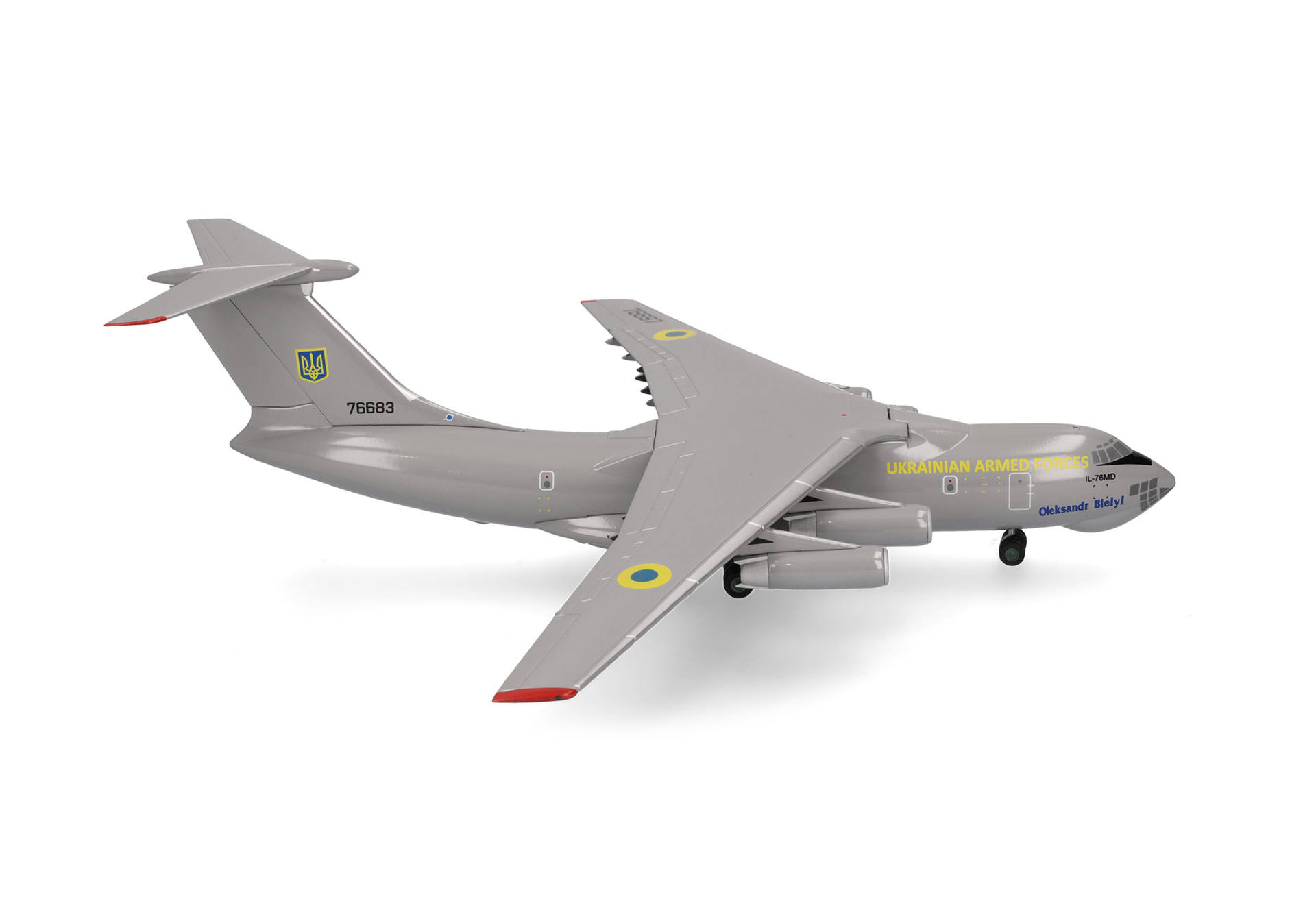 573610 Herpa Ukrainian Air Force / ウクライナ空軍 IL-76 76683 第25