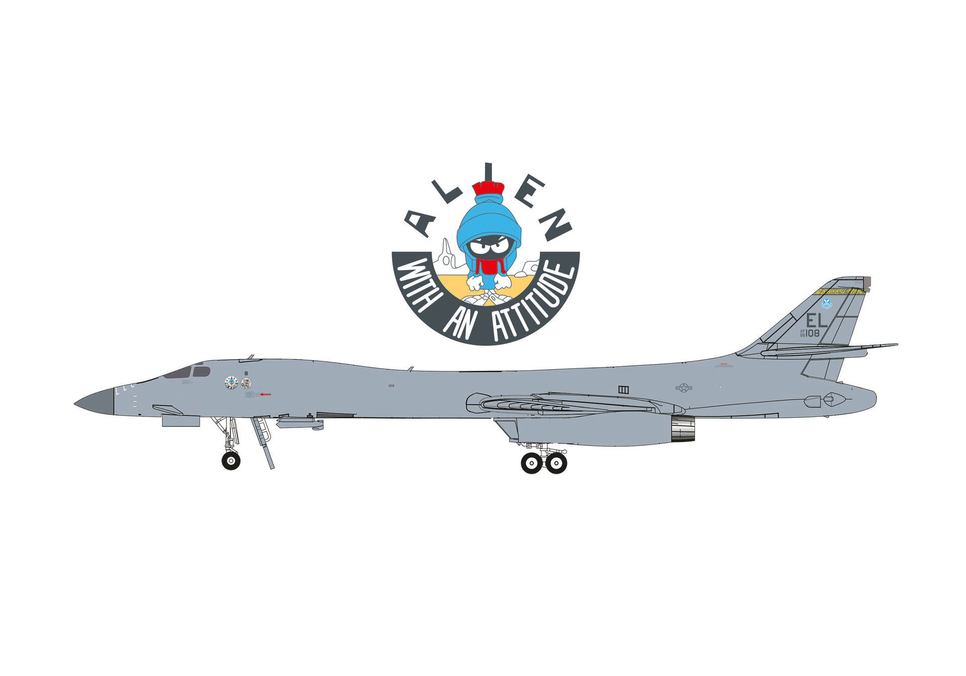 573658 Herpa U.S. Air Force / アメリカ空軍 B-1B 86-0108