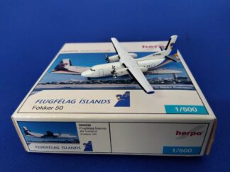 509398 Herpa Flugfelag Islands / エア・アイスランド F-50 TF-FIS