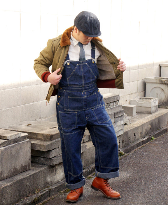 graphzero Artisan Overalls Light Indigo Men's Women's Unisex [GZ