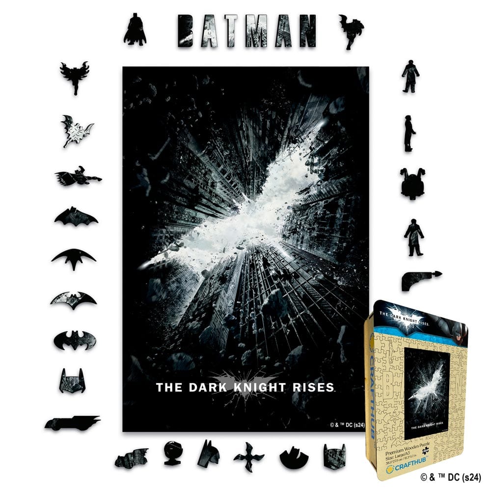 ダークナイト ライジング -木製ジグソーパズル – Crafthub Japan