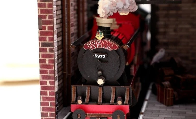 ハリー・ポッター：9と3/4番線：ホグワーツ特急駅 - DIYブックヌック