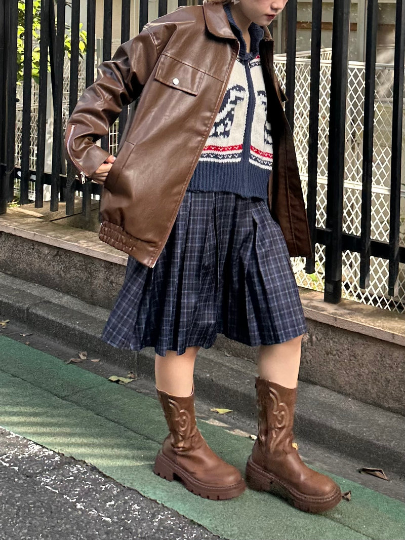 ブラウンウエスタンブーツ DPB76084 – CRAMMY