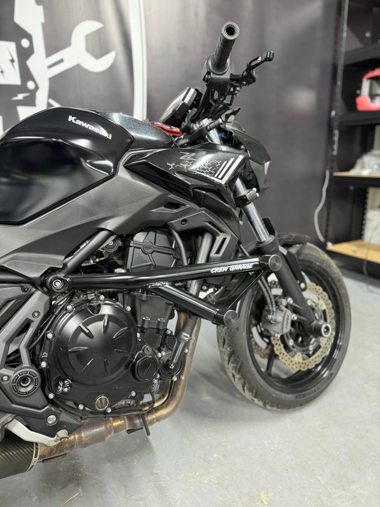 Crash cage Kawasaki Z650 - Crew Garage