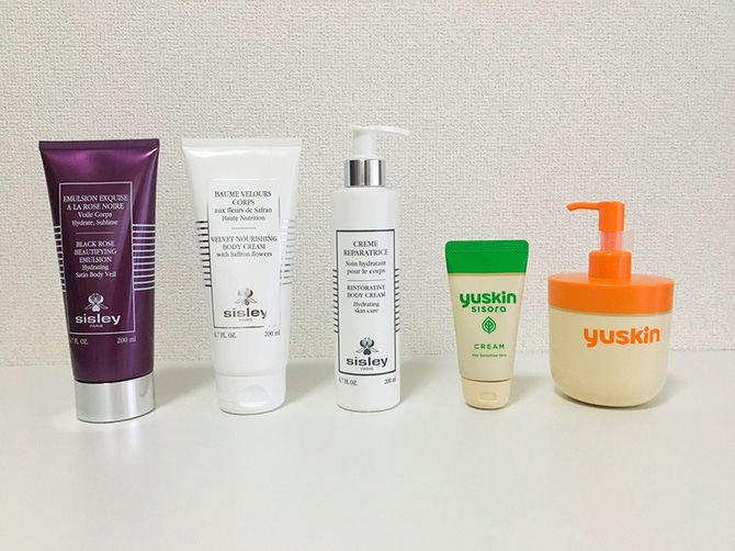 ボディクリームの塗り方のコツ 香りも華やかな【シスレー】で 乾燥ケア