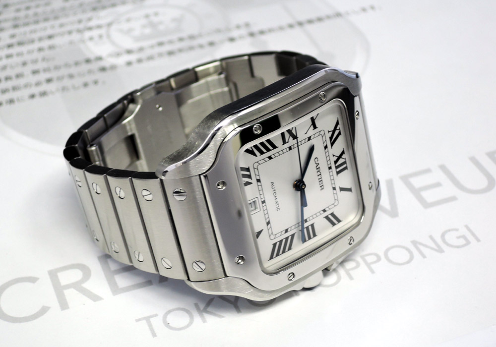 カルティエ Cartier サントス ドゥ カルティエ LM Ref.WSSA0009 自動巻