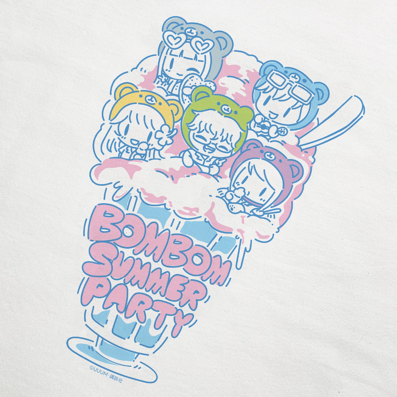 ボンボンTV】ボンボンサマーパーティー Tシャツ（大人）｜ボンボンTV