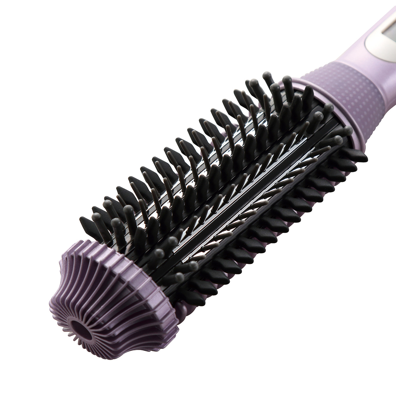 クレイツイオン® ホールドブラシアイロン エルディア（ラベンダー