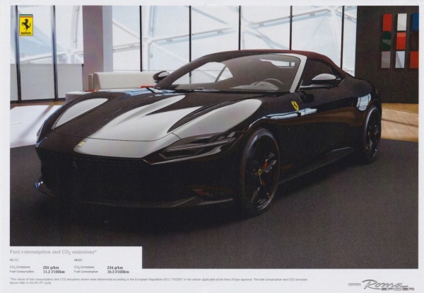 友人がフェラーリ新型ローマスパイダーを購入！オプション総額は1,000