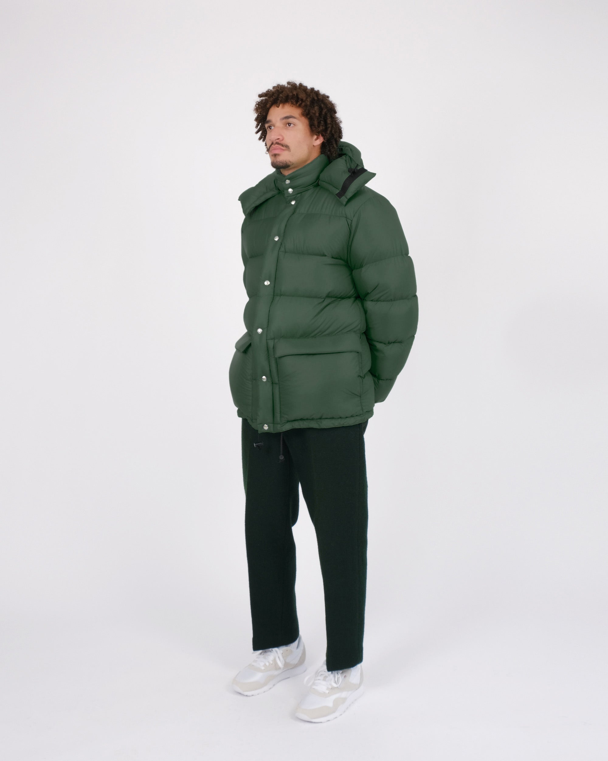 Crescent Down Works Classico Down Parka | Streakfree Nylon | Hunter