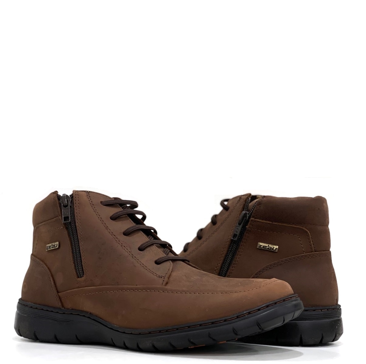 Botina Zebu Flex 74050 MS 05 Terra | Cris & Cia