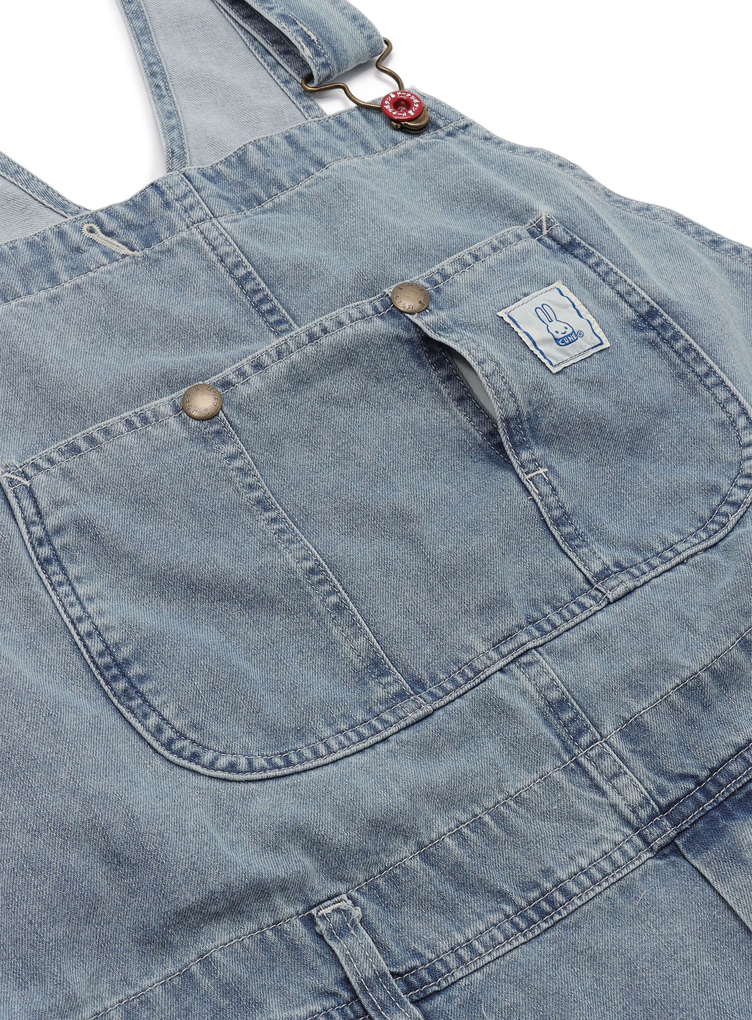 CUNE RELAX WORK WEAR＞ オーバーオール 加工｜ウサギがいる｜CUNE