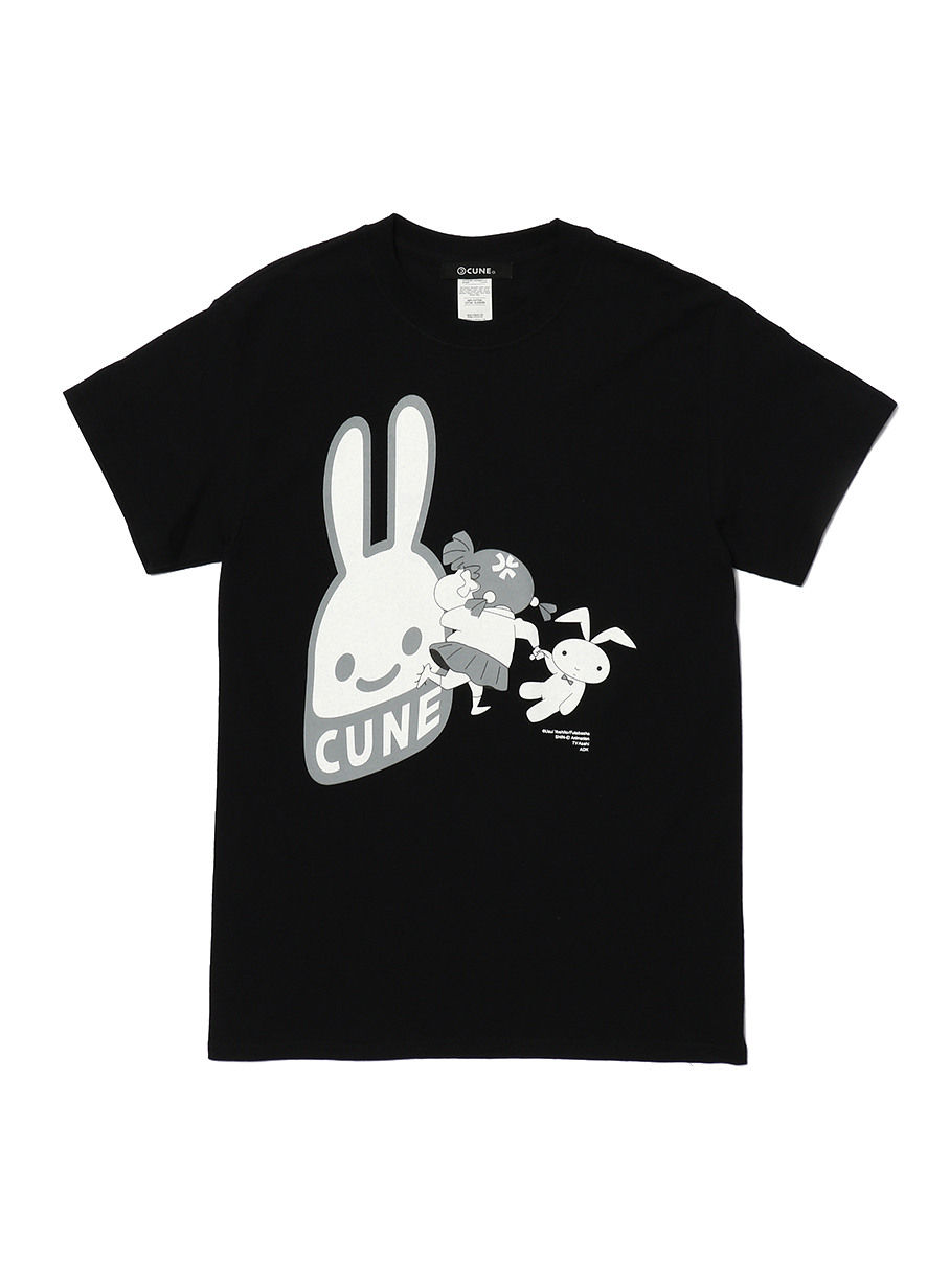 23rd COLLAB T-SHIRT クレヨンしんちゃんネネちゃん｜ウサギがいる