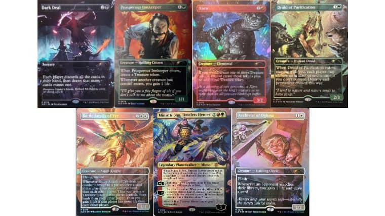 Secret Lairダンジョンズ＆ドラゴンズ50周年製品のボーナスシートが7