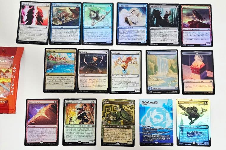 MTG】アバター伝説の少年アン「コレクターブースターBOX」開封した内容