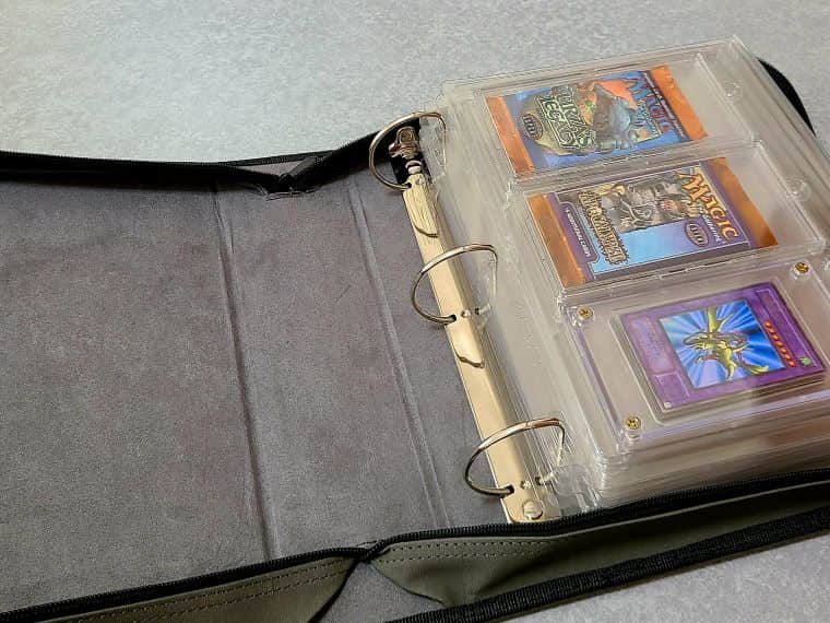 未開封パックがファイリングできるバインダーをレビュー！おもちゃの