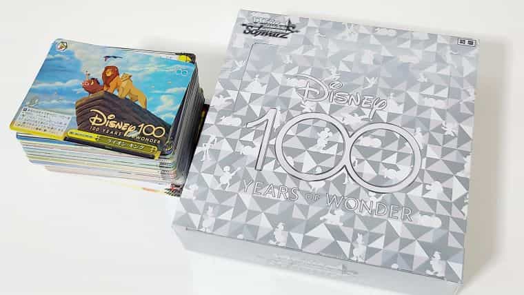ヴァイス】Disney100のBOXを開封！封入率や内容はどんな感じ？｜CUBEの部屋