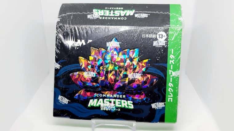 MTG】2BOX目の統率者マスターズコレクターブースター開封！確率は収束