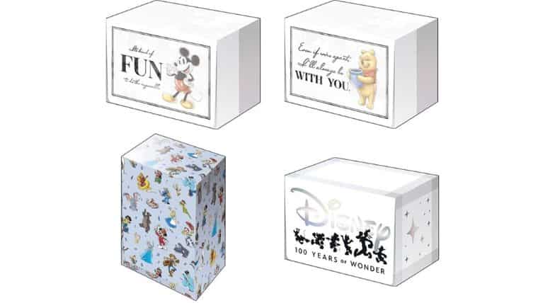 ブシロード「ディズニー100」のTCGサプライが登場！スリーブやラバー