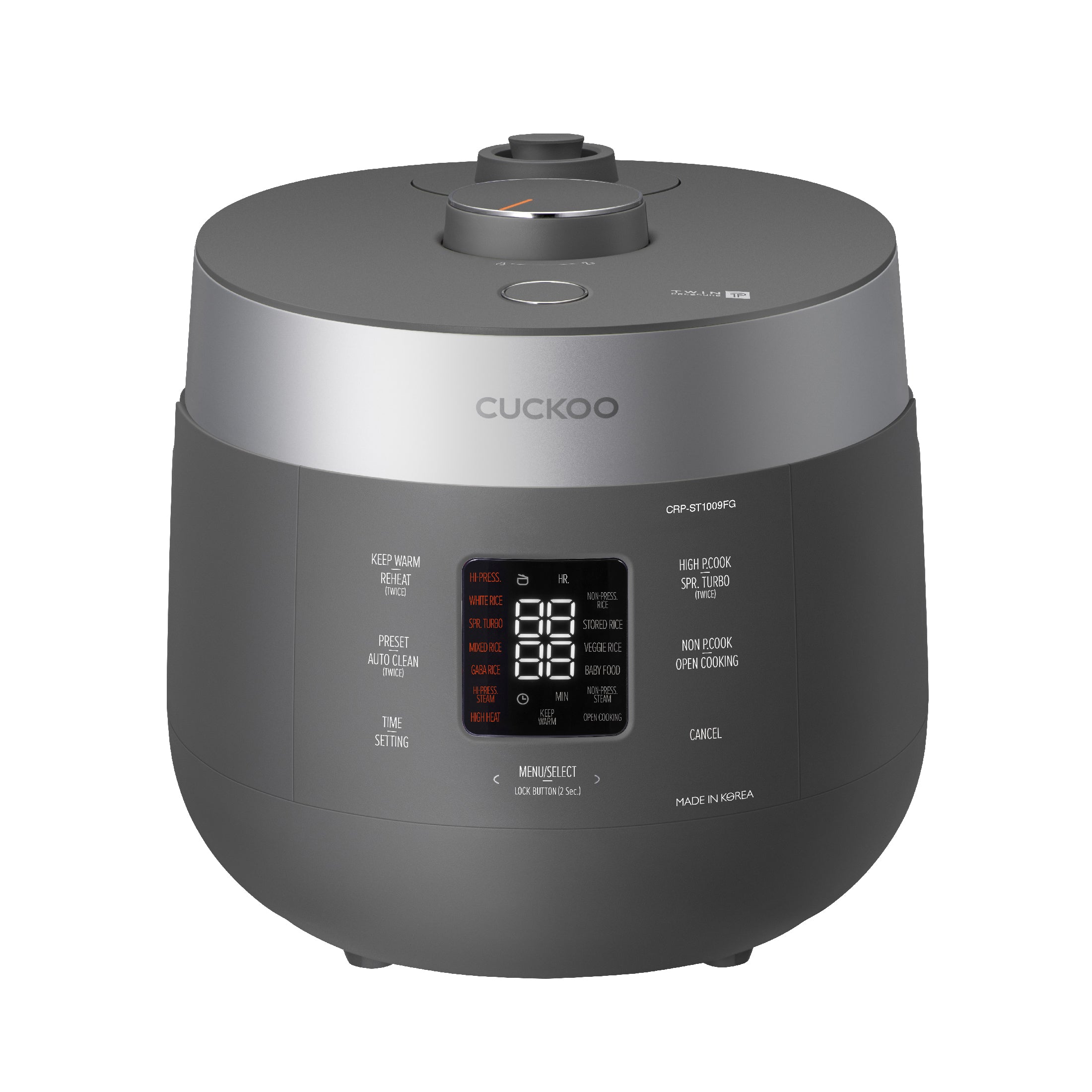 CRP-ST1009F | CUCKOO 10-Cup Twin Pressure Korean Rice Cooker