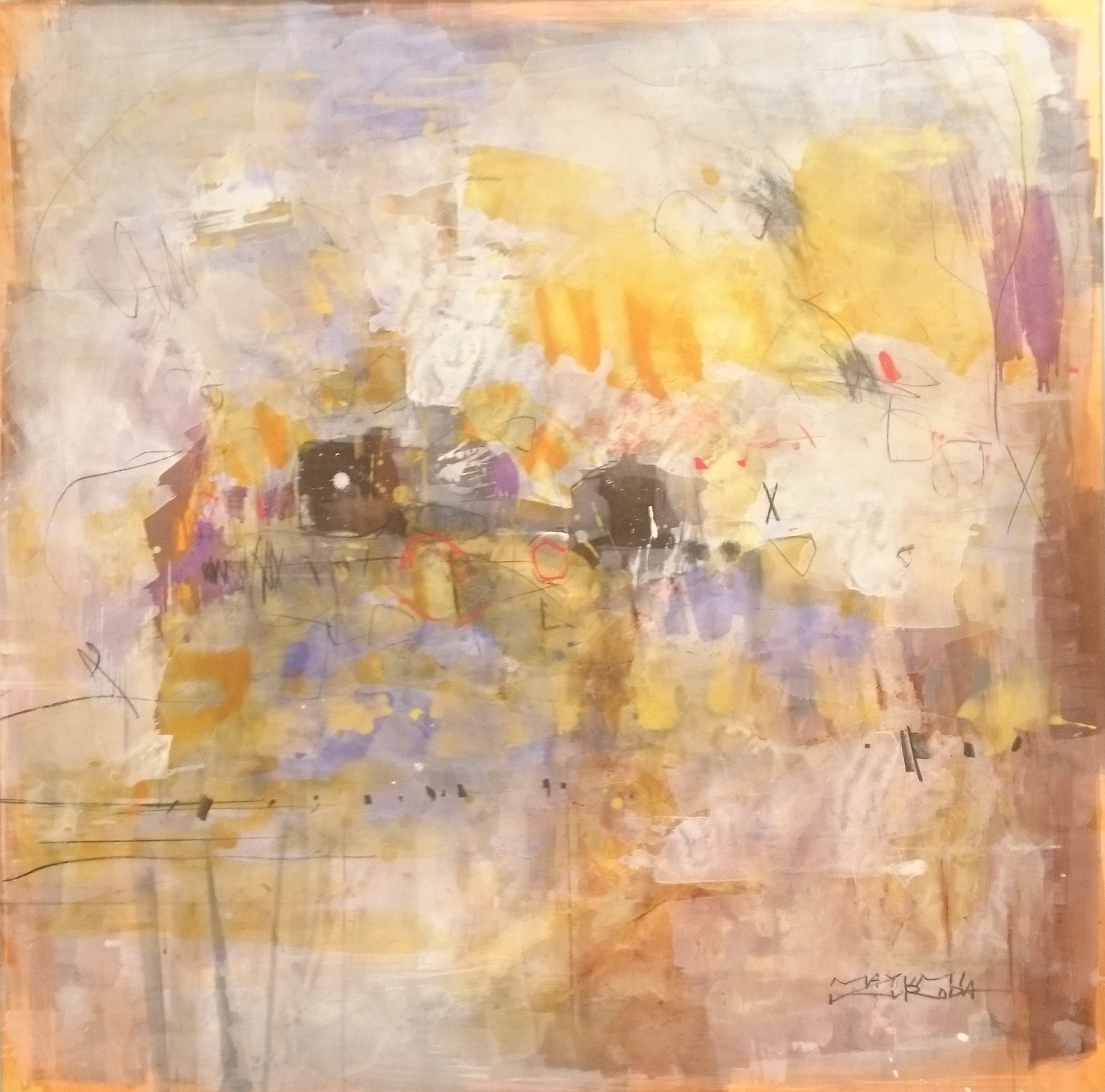 たのしい抽象画｜ユーカリが丘産経学園｜佐倉市、京成本線ユーカリが丘