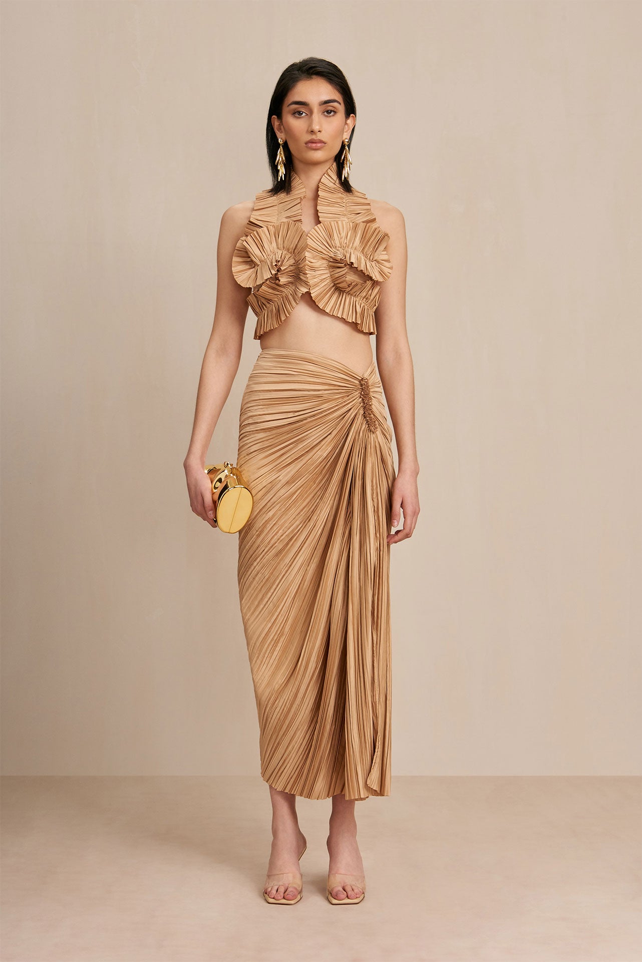 ADILIA TOP - LIGHT CAMEL – CULT GAIA