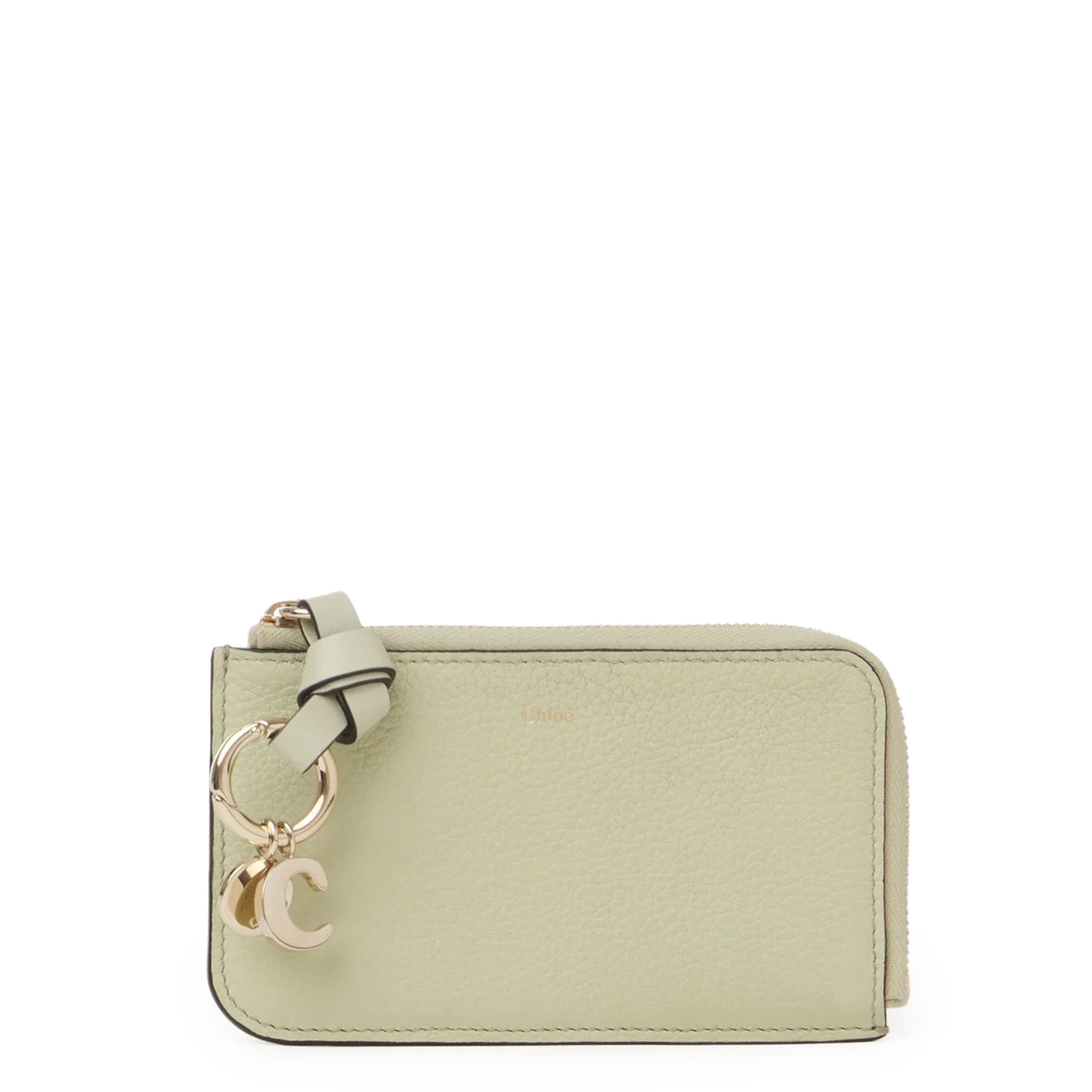 Chloe Alphabet Zip Card Holder, Eucalyptus – CULTSTATUS