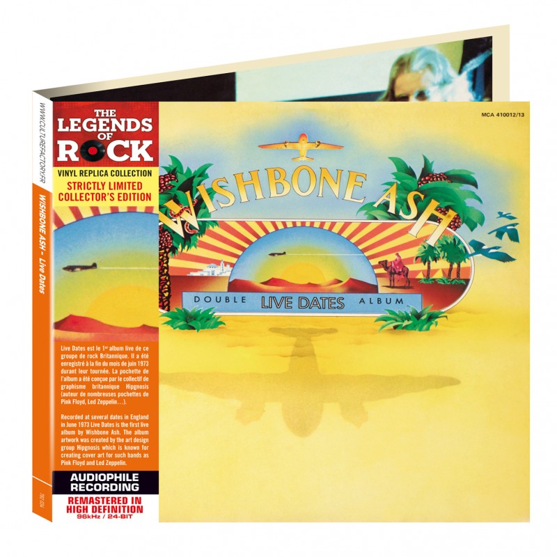 Wishbone Ash – CD – Live Dates – Culture Factory