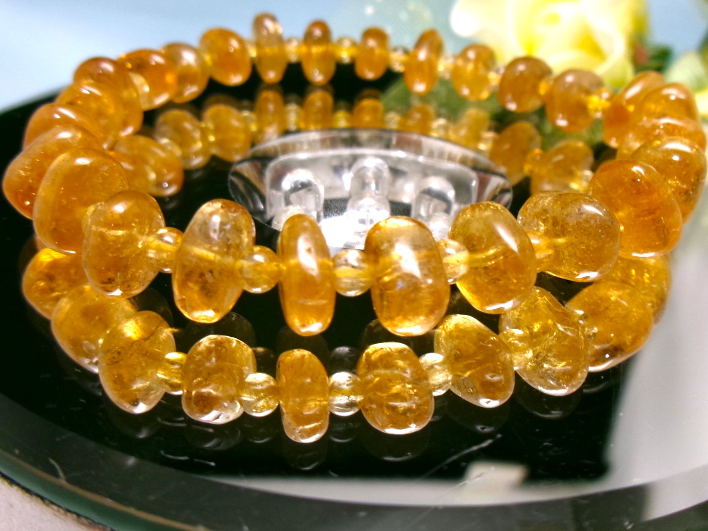 ❈haru様 ご依頼品 ゴビ瑪瑙 ブレスレット｜