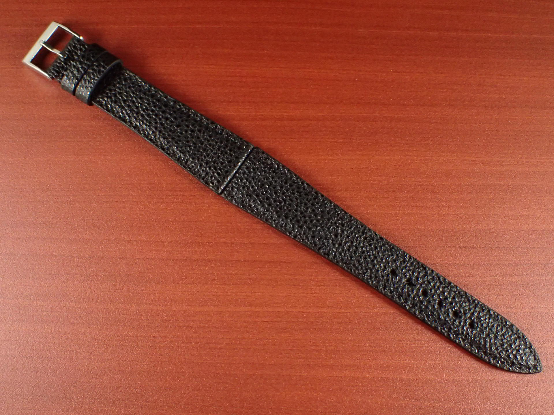 受注生産 フォルマルシェンテ オールハンドメイド革ベルト 姫路黒桟革