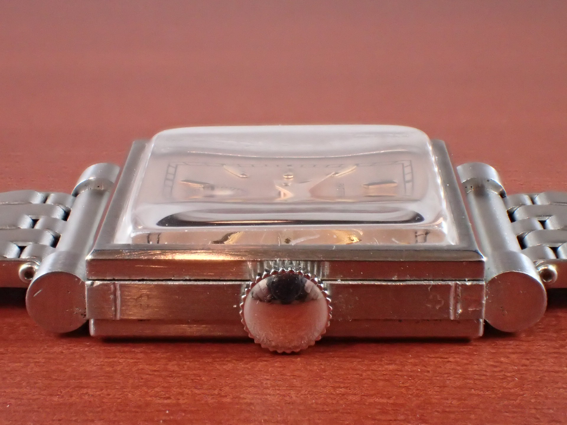 パテックフィリップ スクエア防水ケース Ref.1485 ピンクDL 1940年代