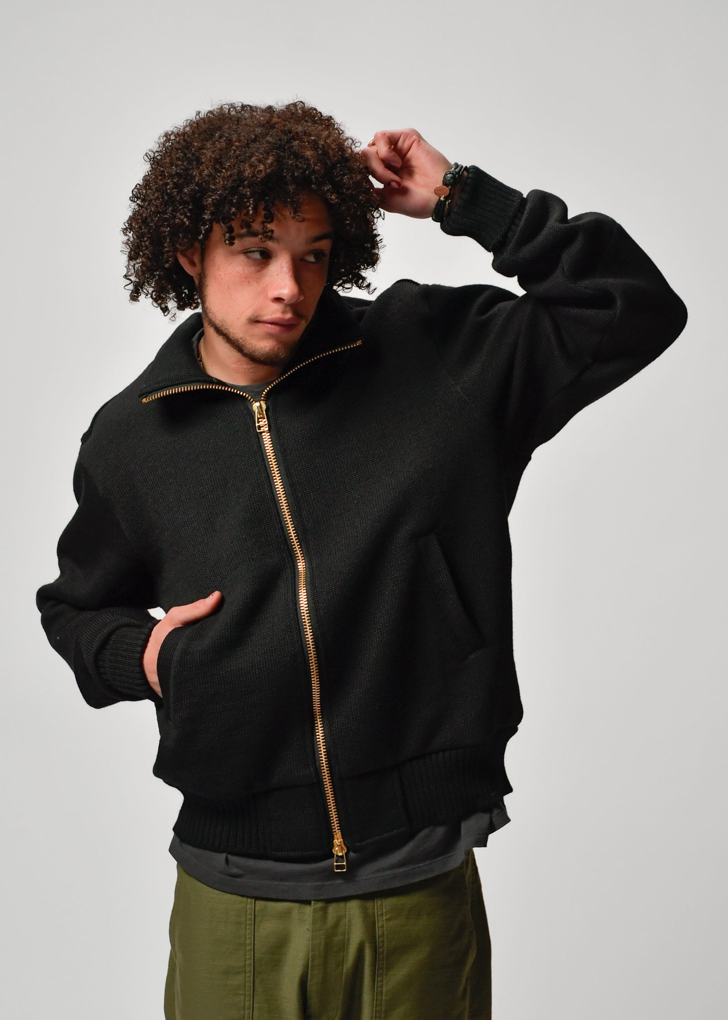 FULL THROTTLE MOTO SWEATER - BLACK – CURRICULUM