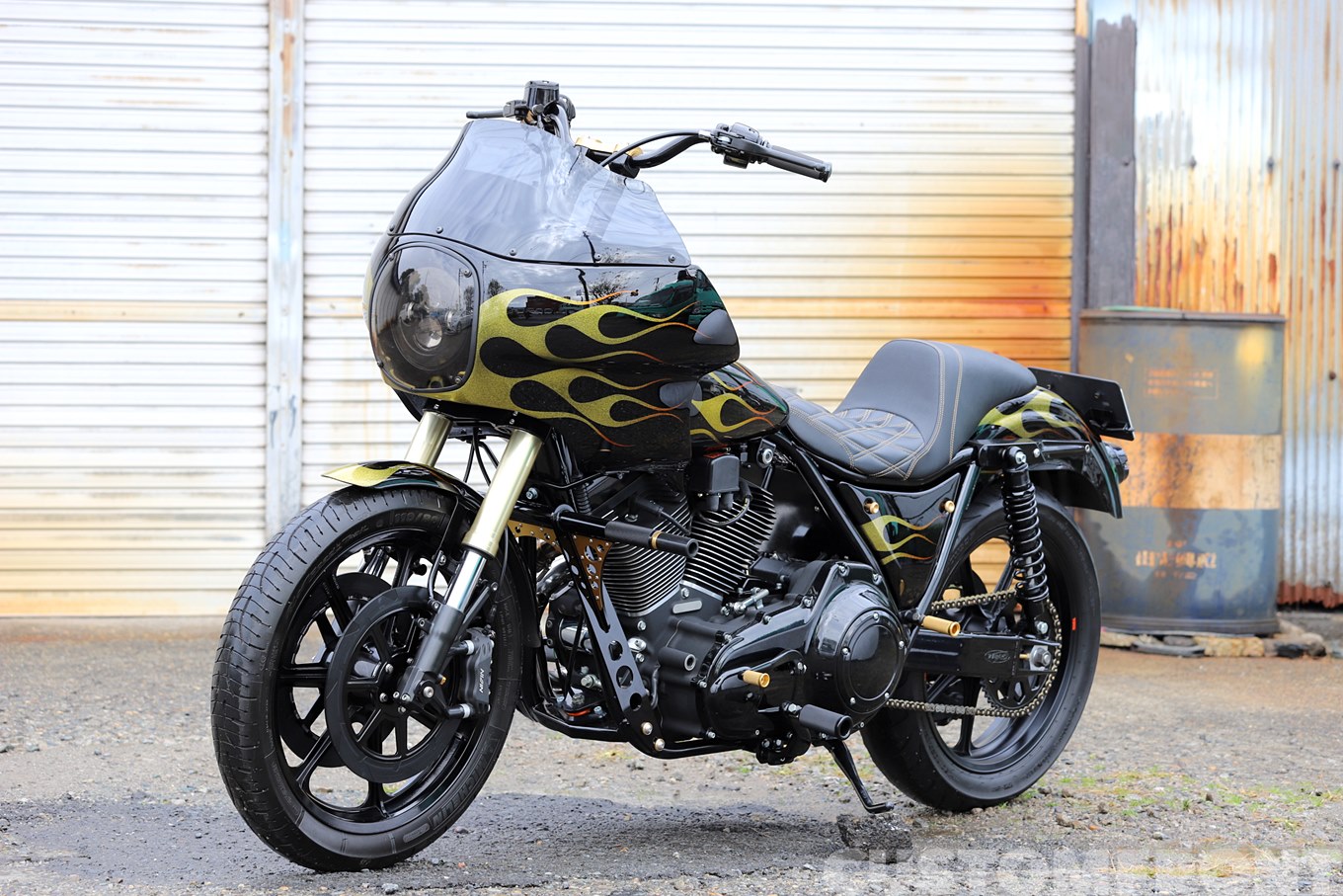 ハーレー ツインカムFXR 1987のクラブスタイルハイスピードカスタム