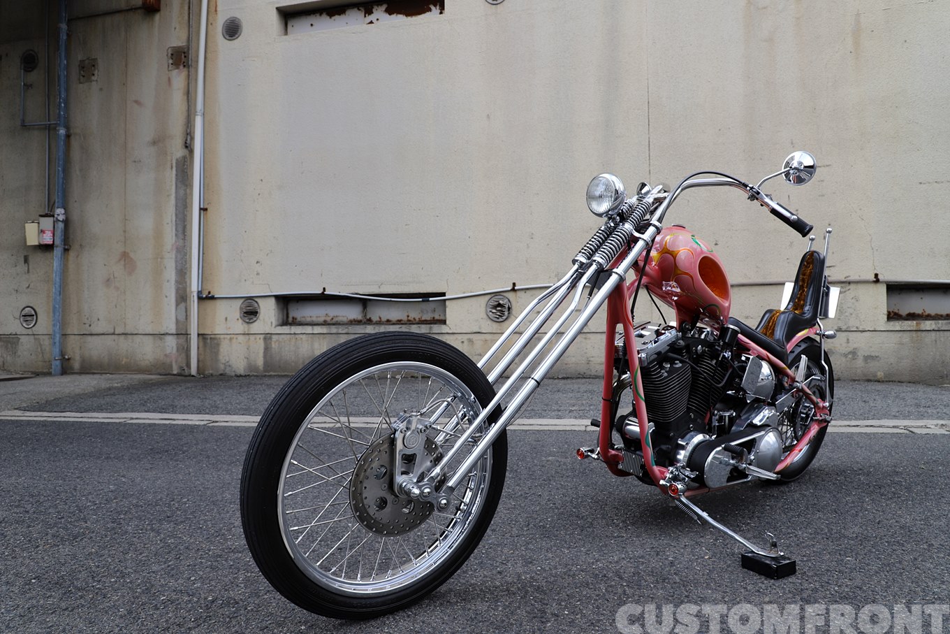 ハーレー ロングフォークチョッパーのエボリューション1984・SHIUN