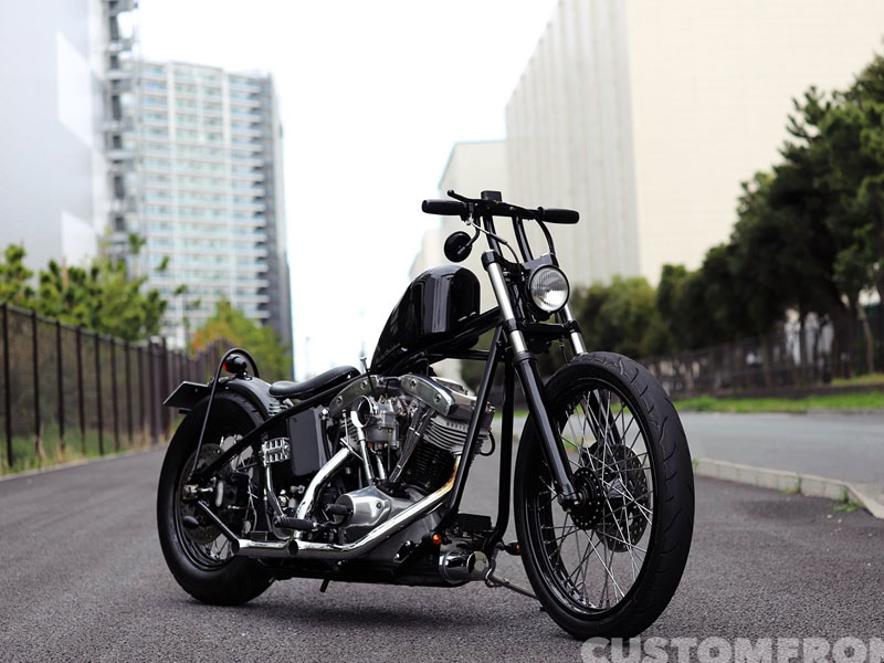 ハーレーのナローフリスコチョッパー ショベルFXS 1981年・クラブ