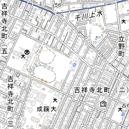 武蔵野市（東京都）の地図・場所｜地図ナビ