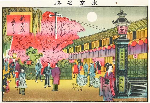 明治～昭和初期の錦絵に見る自転車のある東京の町並み｜自転車文化センター