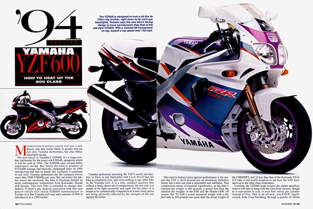 Kawasaki Zx-9 | Cycle World | DECEMBER 1993